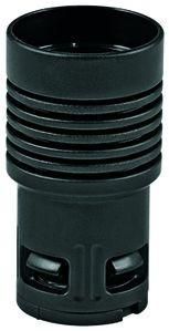 Flexa 15601021228 RQGR 1xAD21,2 1xAD28,5 black plastic quick screw connection