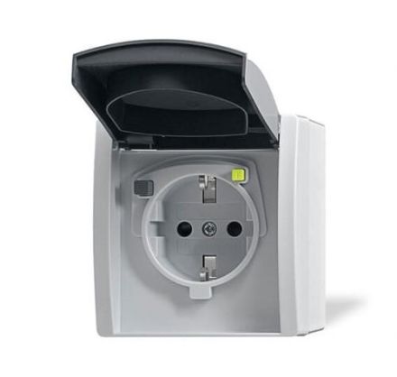 Busch-Jaeger 2CKA003116A0664 3120 EWB-53 VDE0664 WG grey FI-Schukomat