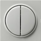 Gira 012842 push button switch 2-way cover S-Color grey