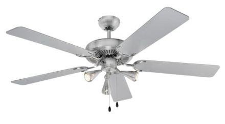 Bomann 330780 PC-DVL 3078 inox 50'' 132cm with light ceiling fan