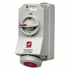 Mennekes 5785 wall socket DUO 16A 7-pin 6h 400V IP67