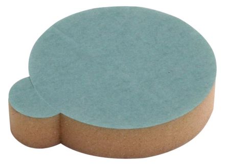 Dehn & Söhne 478098 one-sided adhesive with peel-off tab foam pad