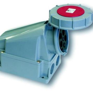 PCE 135-6 63A 5p 6h IP67 Twist wall box