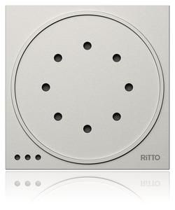 Ritto 1875930 Porter door intercom module, titanium