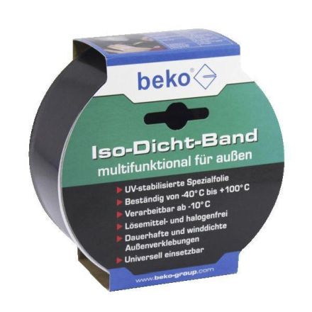Beko 235 310 4 2353104 60mmx25m black insulating sealing tape