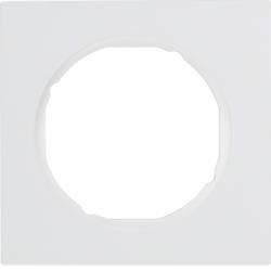Berker 10112289 frame polar white, glossy Berker R.3