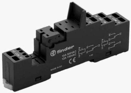 Finder 95.55.0 relay socket