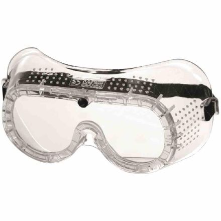 IRONSIDE 343014 Full-vision safety goggles with direct ventilation