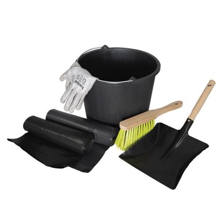 HAUPA 393107 Construction bucket 12l + gloves + brush
