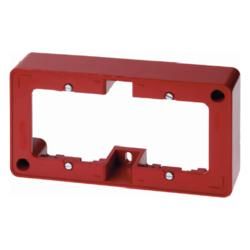 Berker 10300062 Surface-mounted frame 2-way red, glossy surface-mounted, accessories