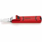 Knipex 0304313 cable knife 165mm SB with hook blade, 8-28mm (1620165SB)