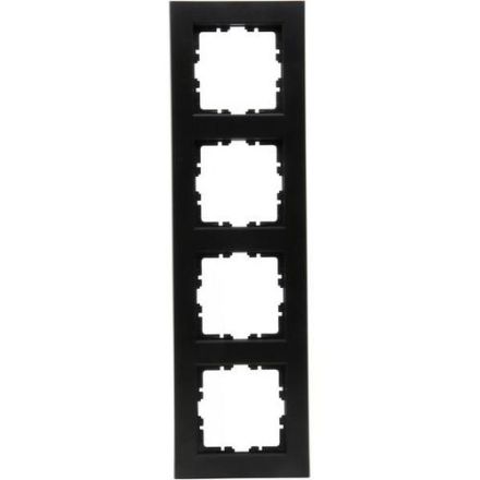 Kopp 402850003 HK07 4-way black matt cover frame