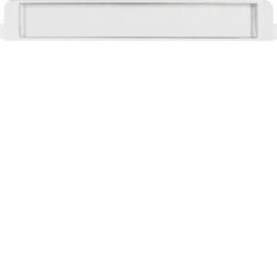 Berker 19050069 Label field for flush snap-in intermediate ring polar white, glossy Zen