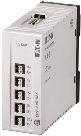 Eaton EU5E-SWD-4AX analog module, 4 inputs U/I, 144062
