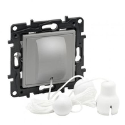 Legrand 864313 button Niloe Step 6A, (aluminium)