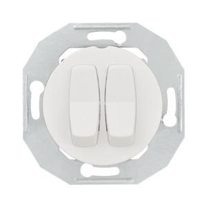 ELSO WDE011026 double changeover switch with central plate ws Renova