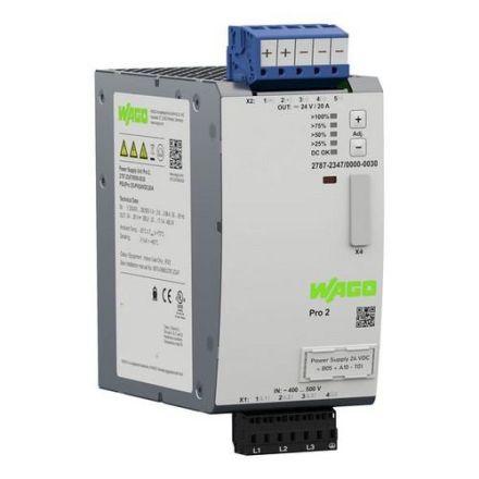 Wago 2787-2347/000-030 Power supply DC 24 V 20 A
