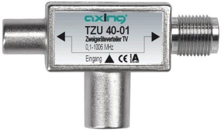 Axing TZU04001 two-device distributor