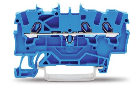 Wago 2001-1304 TOPJOB S blue 1.5qmm 3 conductor feed-through terminal