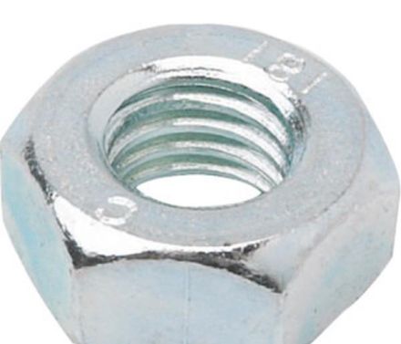 ABB Striebel & John ZX295P10 hexagon nut M10 DIN934 galvanized pack of 10 pieces, 2CPX062539R9999