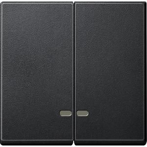 MERTEN MEG3420-0414 double rocker anthracite System M