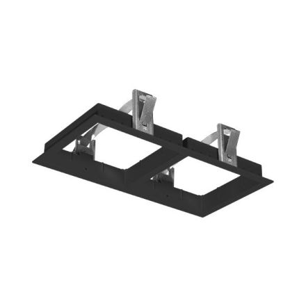 LTS SCER 1.200 BLACK mounting frame black aluminum ( 629778 )