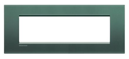 Bticino LNA4807PK Light frame PARK 7-module, (green)