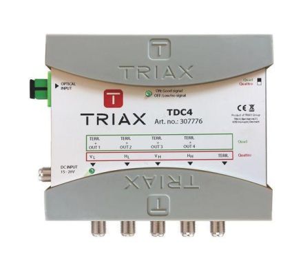 Triax 307776 TDC4 dSCR/Quad/Quattro optical converter