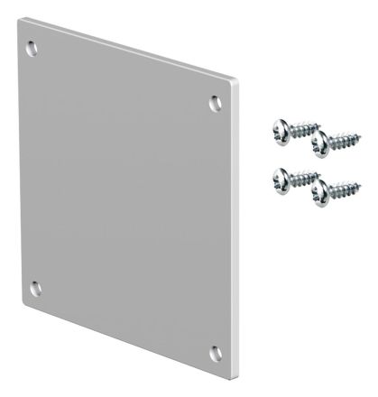 EVN APEBEAP aluminum flat anodized 54x54mm end plate