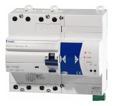 Doepke 09432502 DRCCB 5 ST 040-4/0.3-A residual current circuit breaker