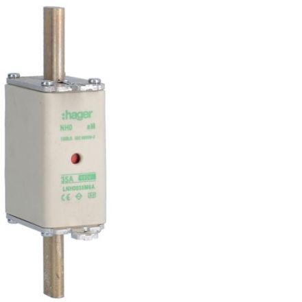 Hager LNH0035M6A NH fuse link NH0 aM 690V 35A K-detector