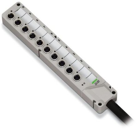 Wago 757-463/000-010 6pcs., 3p, 10m, M8 distributor sensor/actuator