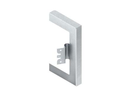 Niedax GWB213T60WA GWB 213T60WA 254x61mm white aluminum GK wall end panel