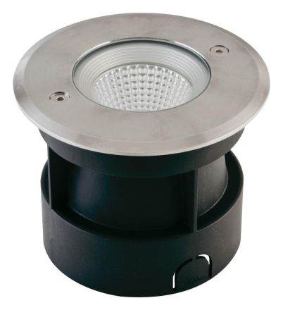 EVN PC67106002N stainless steel 6W 375lm 3000K LED recessed floor spotlight LB20