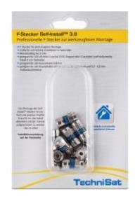 TechniSat 10pcs. Self-Install Plug for Mini Cable