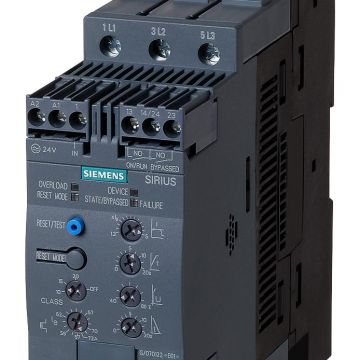 Siemens 3RW4036-1TB04 soft starter SIRIUS S2 AC/DC 24V