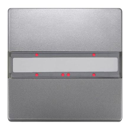 SIEMENS 5WG1285-2DB43 KNX push button delta style | 1-fold | platinum metallic