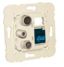 EFAPEL R-TV-SAT-RJ45 CAT.6A UTP  MULT SOCK STAR CONN