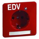 Hochköpper 00810311 D 80.6611 GLK NA EDV red socket SCHUKO