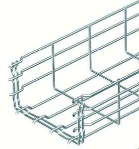 OBO Bettermann GRM 105/200FT hot-dip galvanized mesh cable tray GRM, 6002435