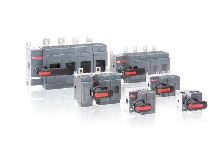 ABB Stotz-Kontakt OS125GD01P, load break switch for fuse, 1-pole, 125A with handle and shaft, 1SCA122752R1001