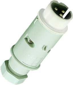 Mennekes 661A plug 16A 2-pole 10h IP44
