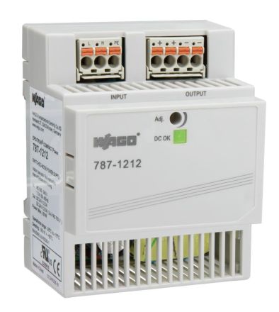 Wago 787-1212 1-phase DC 24V 2.5A primary switched mode power supply
