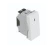 EFAPEL SINGLE POLE SWITCH W/ORIENT LIGHT-1 MOD ALUM