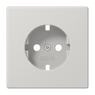 Jung LS520LGPL cover for SCHUKO® sockets, Duroplast, LS series, light grey