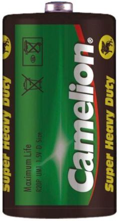 Hückmann 126647 R20 Zinc-Carbon Mono (PK=2pcs.) Battery