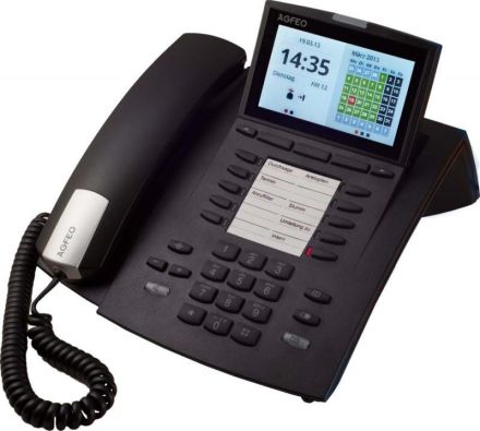 Agfeo 6101322 ST 45 IP black system telephone