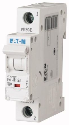 Eaton PXL-D0.5/1 miniature circuit breaker, 0.5A, 1p, D-char, 236075