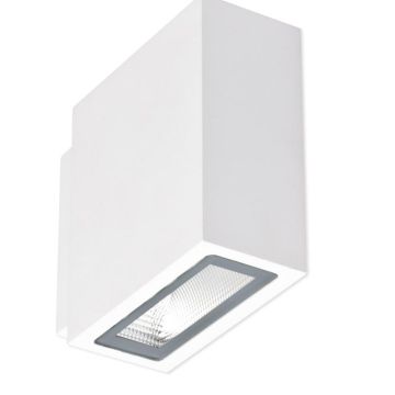 Brumberg 10013173 LED wall light 2x3W 230V/IP54 structured.