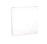 EFAPEL BLIND COVER PLATE - 2 MOD MATTE WHITE